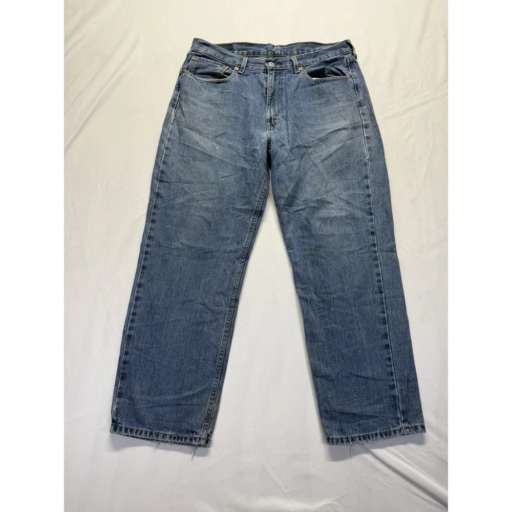 Levis 550 90s‎ Jeans 36x30 Straight Leg Blue denim Casual Medium Wash Pant